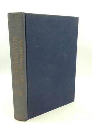 Item #201528 SHALOM: PEACE; The Sacrament of Reconciliation. Bernard Haring