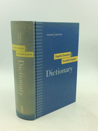 Item #201639 PRISMA'S ABRIDGED ENGLISH-SWEDISH AND SWEDISH-ENGLISH DICTIONARY