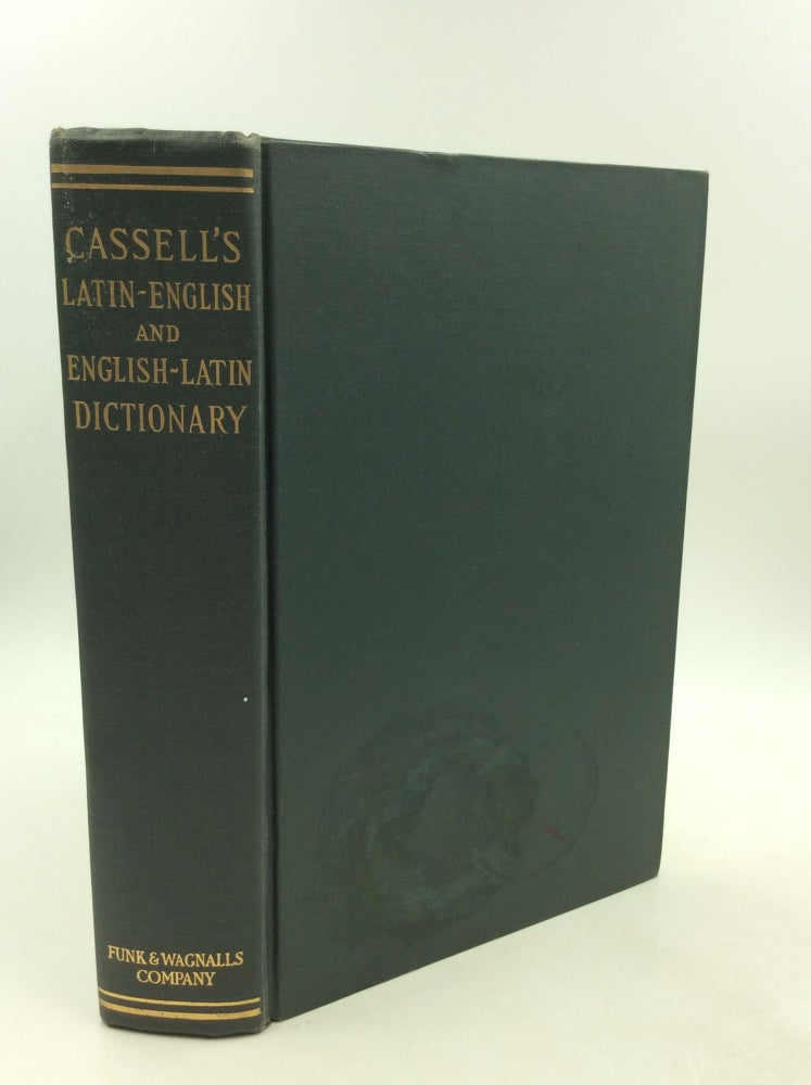 Item #201990 CASSELL'S LATIN DICTIONARY: Latin-English and English-Latin. J R. V. Marchant, Joseph F. Charles rev.