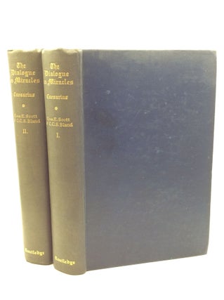 Item #202171 THE DIALOGUE ON MIRACLES, Volumes I-II. Caesarius of Heisterbach
