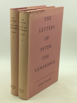 Item #202366 THE LETTERS OF PETER THE VENERABLE, Volumes I-II. Peter the Venerable, ed Giles...