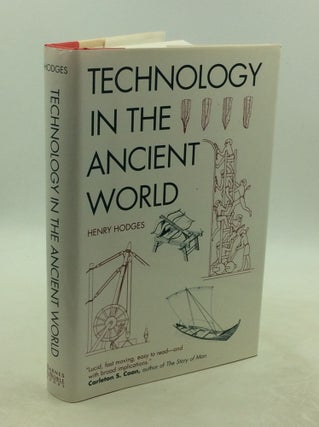 Item #202426 TECHNOLOGY IN THE ANCIENT WORLD. Henry Hodges