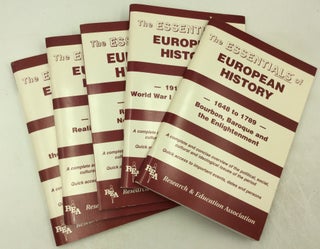 Item #202832 THE ESSENTIALS OF EUROPEAN HISTORY Volumes 1-5. John W. Barrett William H. Burnside,...