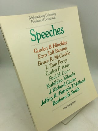 Item #203505 BRIGHAM YOUNG UNIVERSITY 1983-84 FIRESIDE AND DEVOTIONAL: Speeches