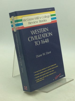 Item #203669 WESTERN CIVILIZATION TO 1648. Ph D. Diane W. Darst
