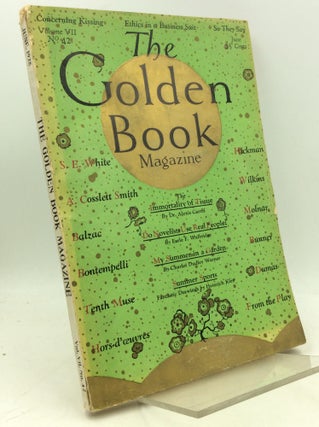 Item #203897 THE GOLDEN BOOK MAGAZINE Vol. VII No. 42