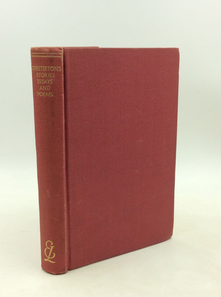 Item #204025 Chesterton's Stories Essays & Poems. G K. Chesterton.