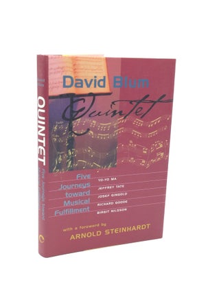 Item #204362 QUINTET: Five Journeys Toward Musical Fulfilment. David Blum