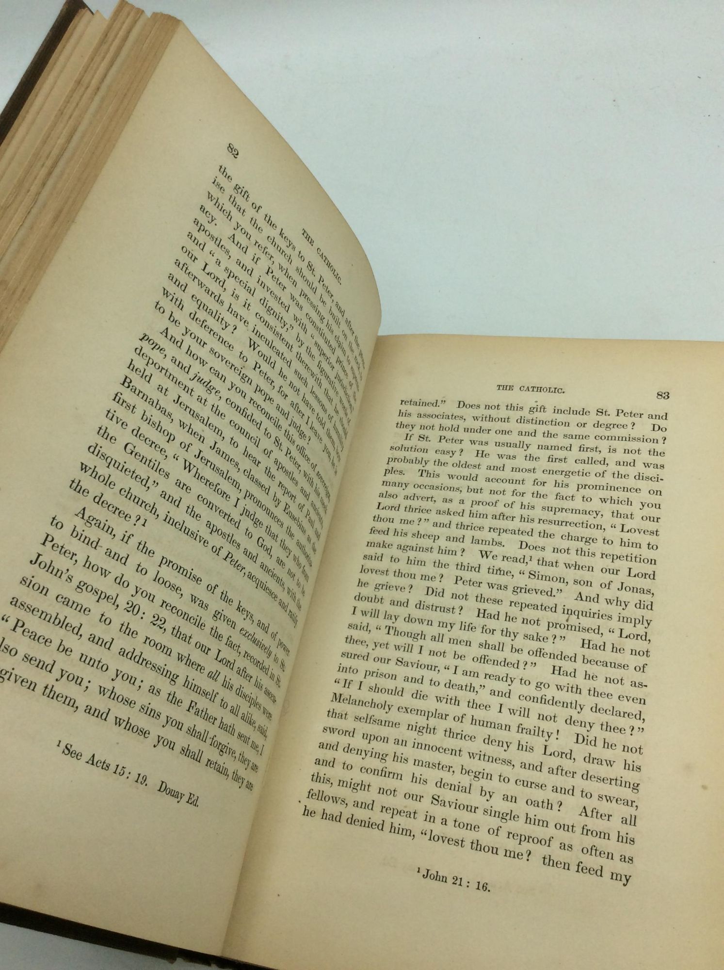 THE CATHOLIC: Letters Addressed by a Jurist to a Young Kinsman ...