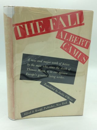 Item #205896 THE FALL. Albert Camus