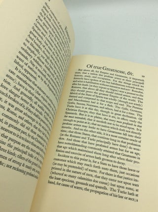 THE ESSAYES OR COUNSELS CIVILL & MORALL of Francis Bacon Baron of Verulam Viscount Saint