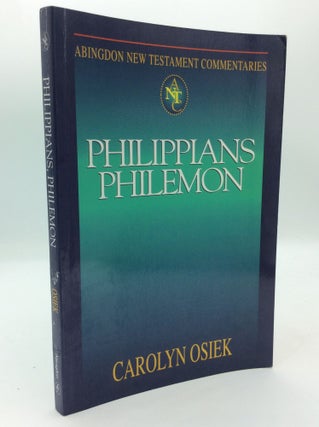 Item #206039 PHILIPPIANS - PHILEMON. Carolyn Osiek