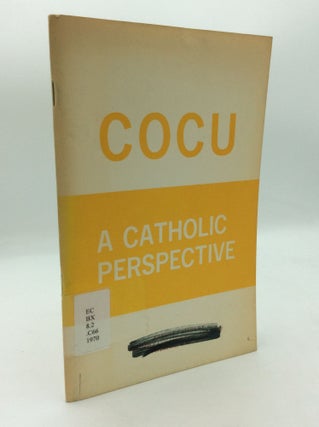 Item #206563 CONSULTATION ON CHURCH UNION: A Catholic Perspective