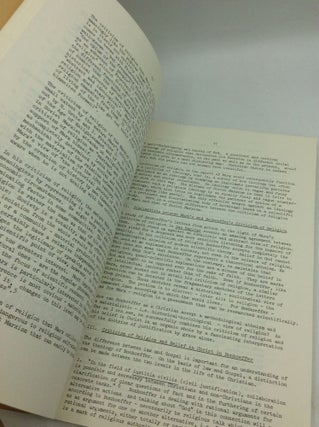 CHRISTIAN FAITH AND THE CHINESE EXPERIENCE: Papers and Reports from an Ecumenical Colloquium held in Louvain, Belgium, September 9 to 14, 1974