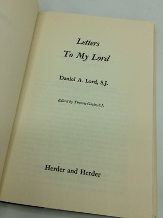 LETTERS TO MY LORD
