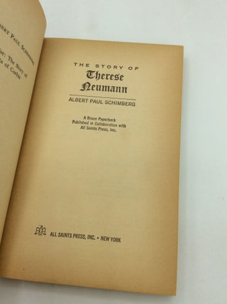 THE STORY oF THERESE NEUMANN