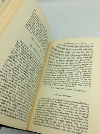 GREAT TWENTIETH CENTURY JEWISH PHILOSOPHERS: Shestov - Rosenzweig - Buber - With Selections from Their Writings