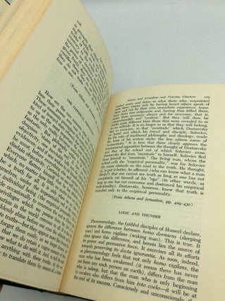 GREAT TWENTIETH CENTURY JEWISH PHILOSOPHERS: Shestov - Rosenzweig - Buber - With Selections from Their Writings