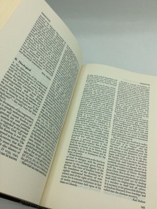 ENCYCLOPEDIA OF THEOLOGY: The Concise Sacramentum Mundi
