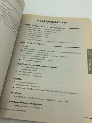 DEFENDING LIFE 2015: Celebrating Ten Years of Defending Life - A State-by-State Legal Guide to Abortion, Bioethics, and the End of Life
