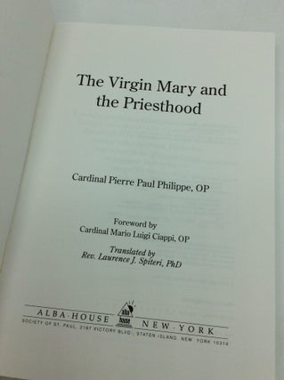 THE VIRGIN MARY AND THE PRIESTHOOD
