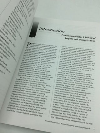 FOUNDATIONS IN FAITH: Precatechumenate Manual