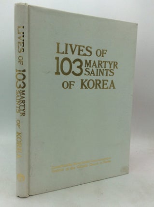 Item #209146 LIVES OF 103 MARTYR SAINTS OF KOREA