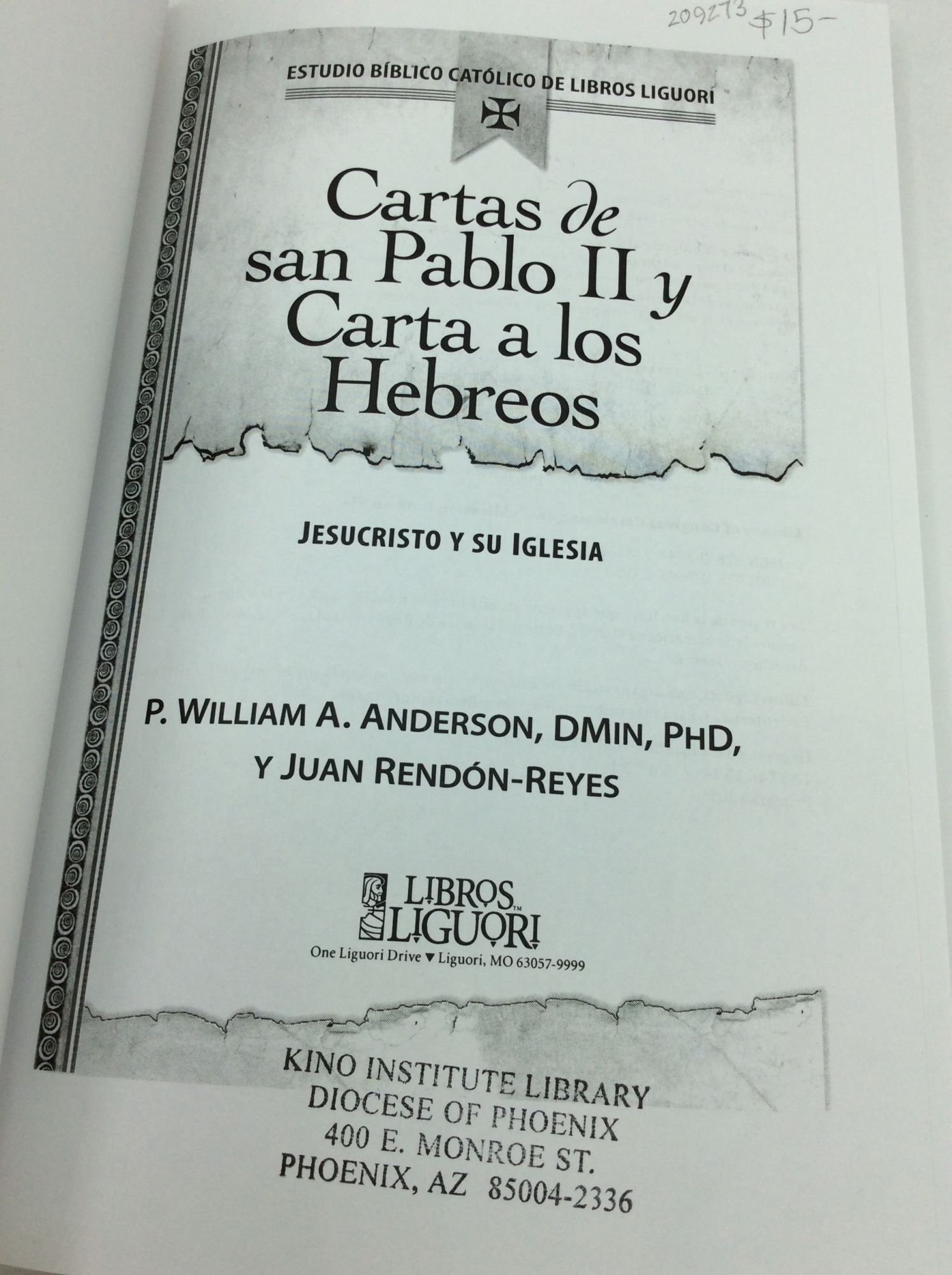 CARTAS DE SAN PABLO II Y CARTA A LOS HEBREOS Jesucristo y Su Iglesia ...
