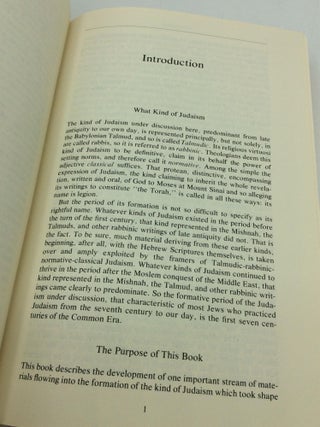 JUDAISM: The Evidence of the Mishnah