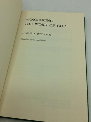 ANNOUNCING THE WORD OF GOD