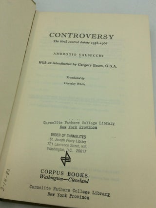 CONTROVERSY: The Birth Control Debate 1958-1968