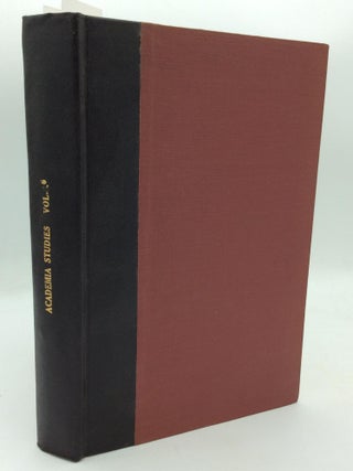 Item #211878 MISSIONARY ACADEMIA STUDIES Published by the Society for the Propagation of the...