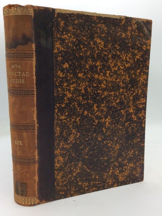 Item #212074 ACTA SANCTAE SEDIS In Compendium Opportune Redacta et Illustrata Volumen XIX