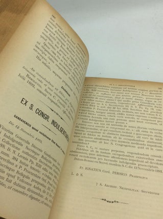 ACTA SANCTAE SEDIS In Compendium Opportune Redacta et Illustrata Volumen XXVI