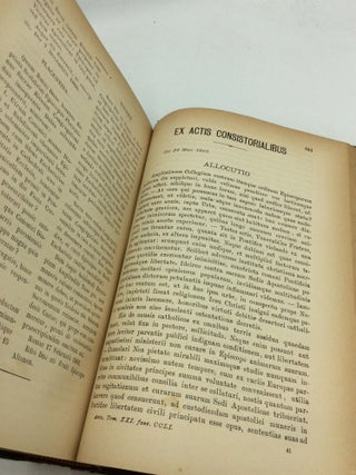 ACTA SANCTAE SEDIS In Compendium Opportune Redacta et Illustrata Volumen XXI