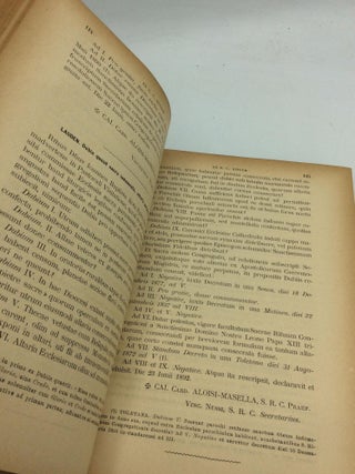 ACTA SANCTAE SEDIS In Compendium Opportune Redacta et Illustrata Volumen XXV