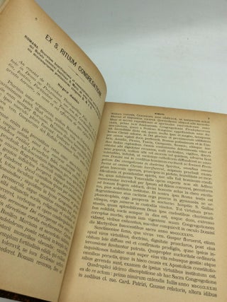 ACTA SANCTAE SEDIS In Compendium Opportune Redacta et Illustrata Volumen XXIV