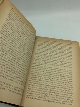 ACTA SANCTAE SEDIS In Compendium Opportune Redacta et Illustrata Volumen XV