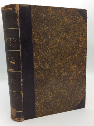 Item #212207 ACTA EX IIS DECEERPTA QUAE APUD SANCTAM SEDEM GERUNTUR IN COMPENDIUM OPPORTTUNE...