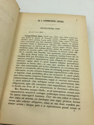 ACTA EX IIS DECEERPTA QUAE APUD SANCTAM SEDEM GERUNTUR IN COMPENDIUM OPPORTTUNE REDACTA ET ILLUSTRATA Volumen V (1869)