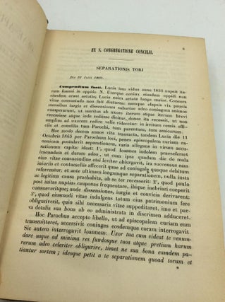 ACTA EX IIS DECEERPTA QUAE APUD SANCTAM SEDEM GERUNTUR IN COMPENDIUM OPPORTTUNE REDACTA ET ILLUSTRATA Volumen V (1869)