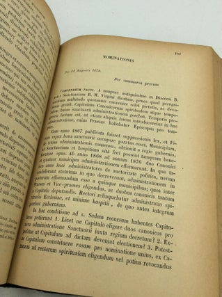 ACTA SANCTAE SEDIS IN COMPENDIUM OPPORTTUNE REDACTA ET ILLUSTRATA Volumen XII (1894)
