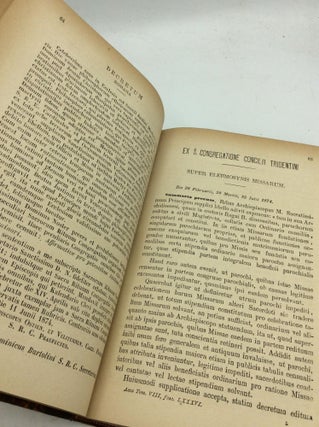 ACTA SANCTAE SEDIS IN COMPENDIUM OPPORTTUNE REDACTA ET ILLUSTRATA Volumen VIII (1882)