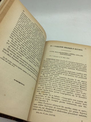 ACTA SANCTAE SEDIS IN COMPENDIUM OPPORTTUNE REDACTA ET ILLUSTRATA Volumen IV (1875)