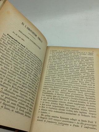 ACTA SANCTAE SEDIS IN COMPENDIUM OPPORTTUNE REDACTA ET ILLUSTRATA Volumen IX (1885)