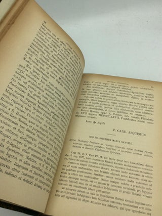 ACTA SANCTAE SEDIS IN COMPENDIUM OPPORTTUNE REDACTA ET ILLUSTRATA Volumen XI (1893)