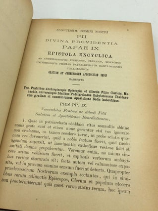 ACTA SANCTAE SEDIS QUAE POST CL. AVANZINI ET ZITELLI IN COMPENDIUM REDACTA SUNT ET REDIGUNTUR Volumen X (1890)