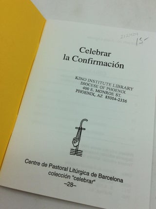 CELEBRAR LA CONFIRMACION