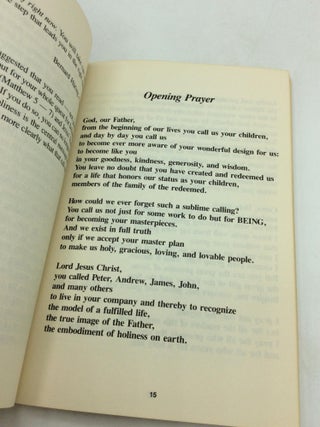 IN PURSUIT OF HOLINESS