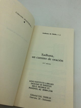 SADHANA, UN CAMINO DE ORACION
